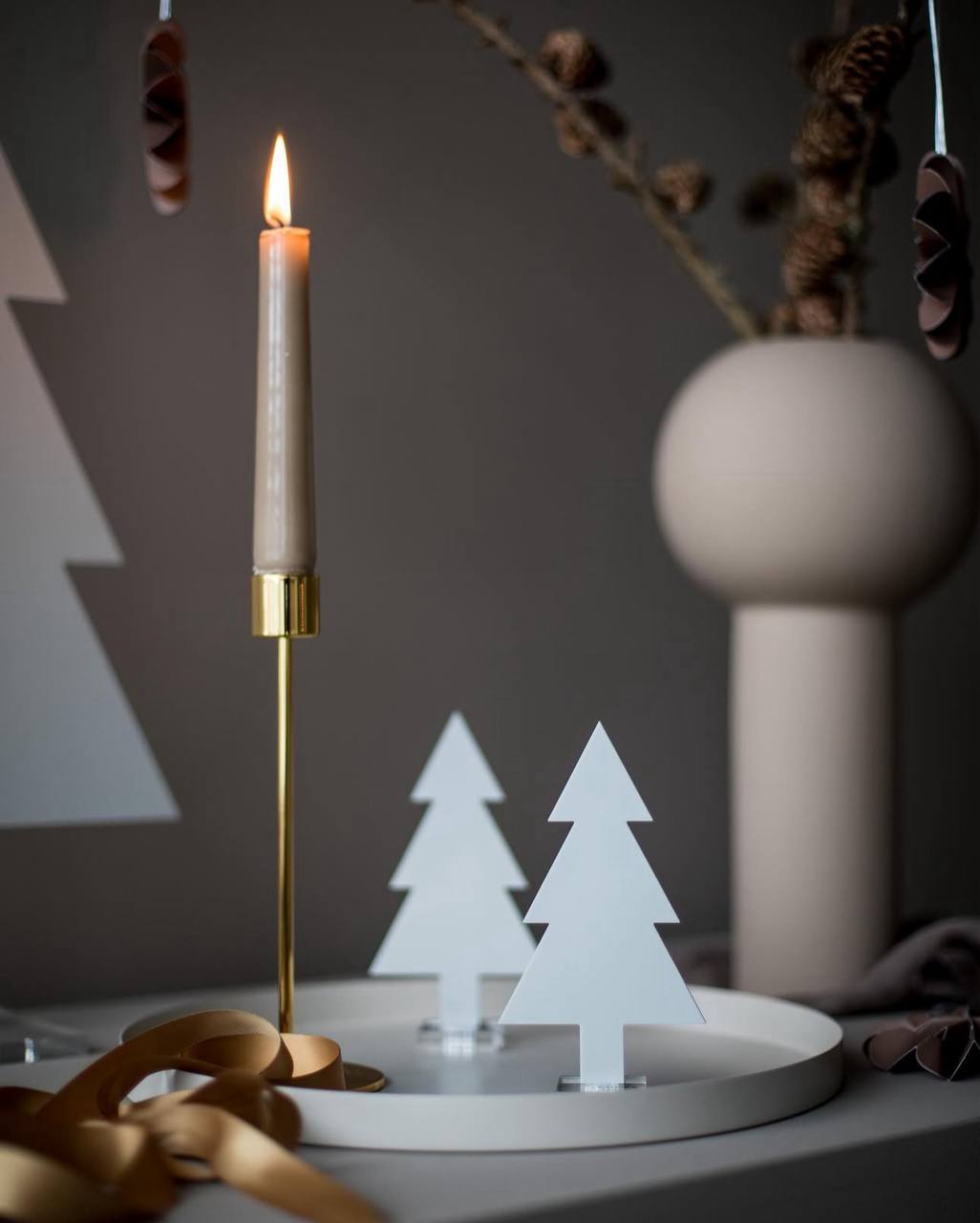 Латунний свічник від Cooee Design