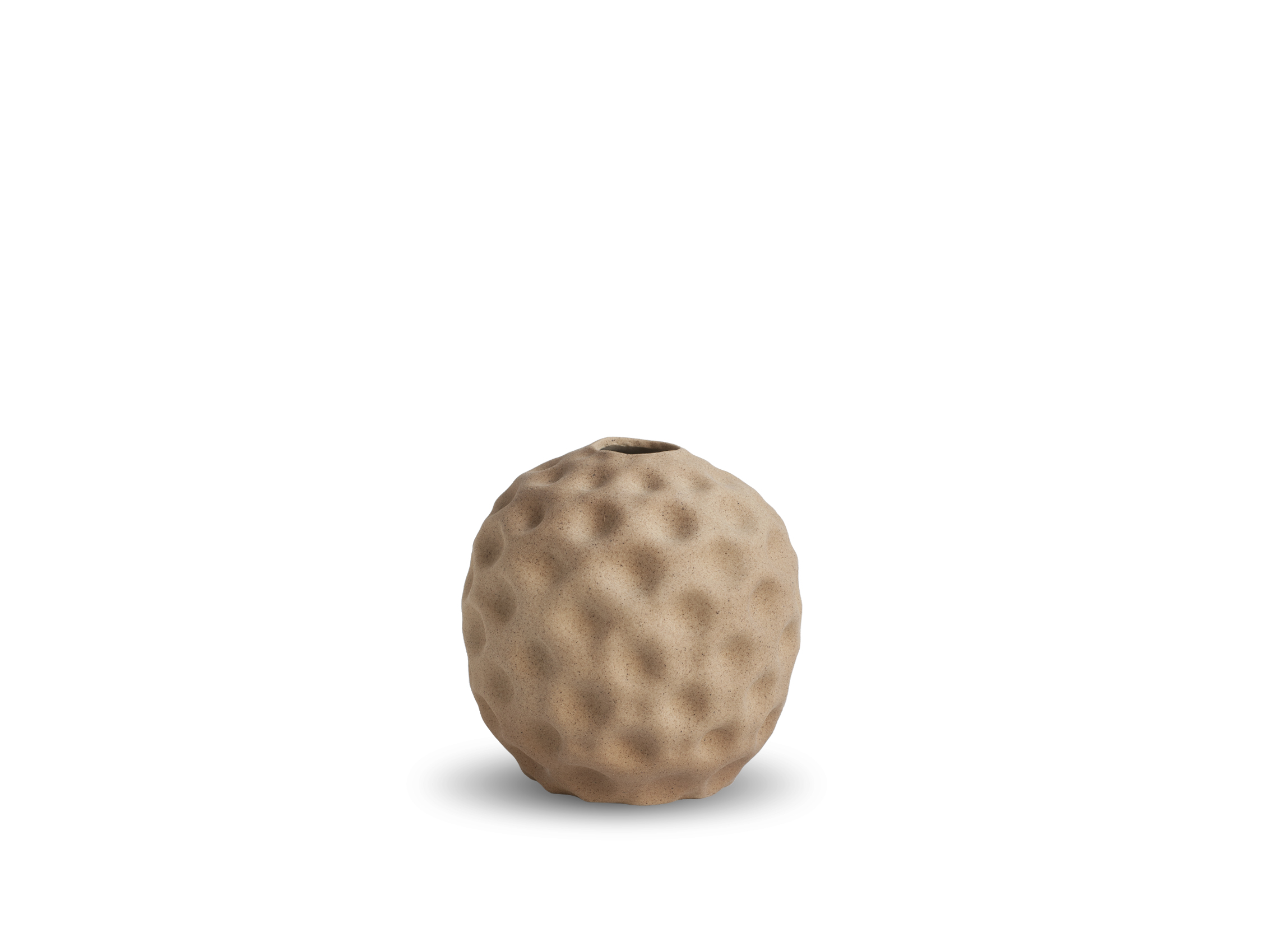Керамічна ваза Seedpod Large горіхового кольору від Cooee Design