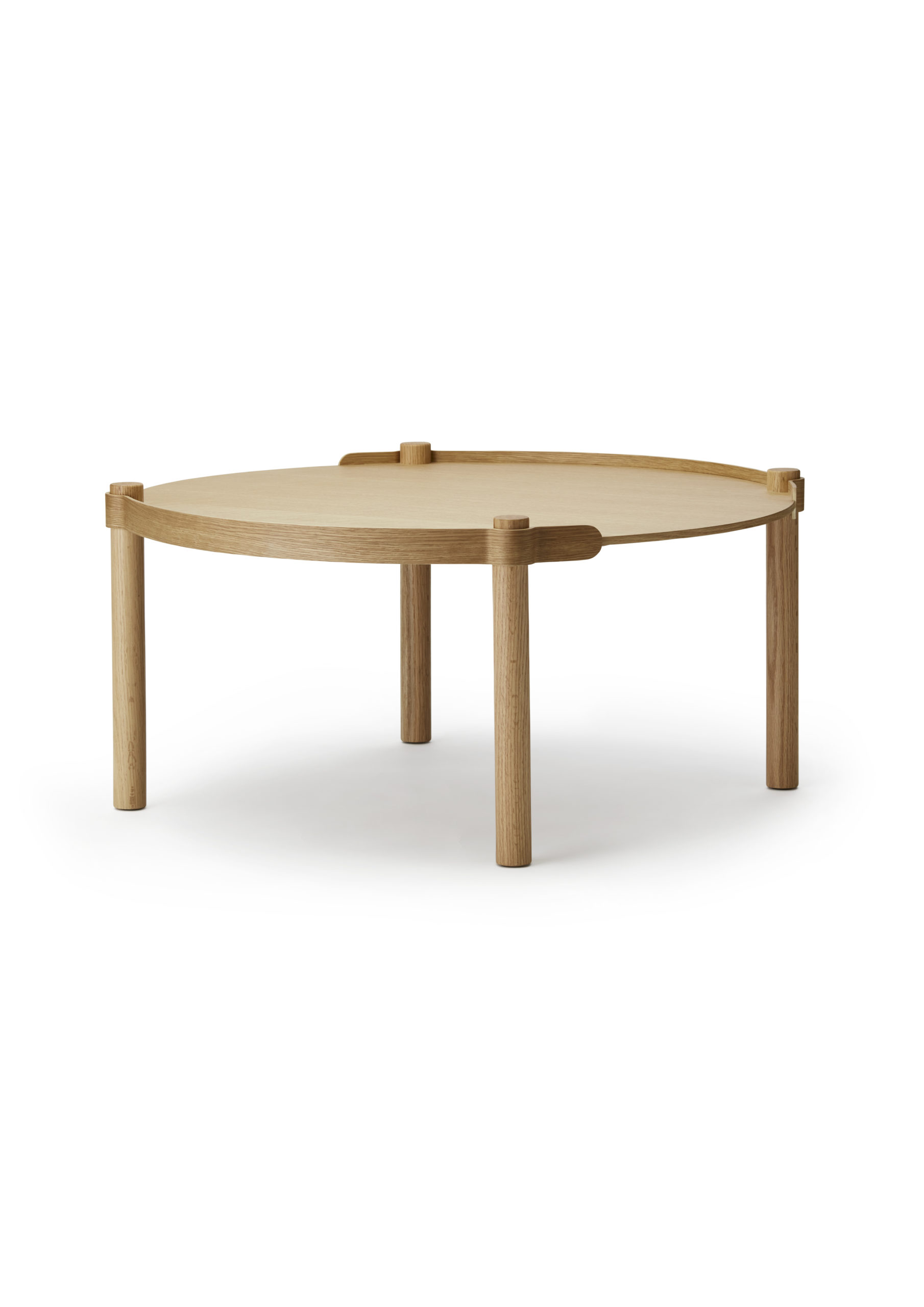 Круглий стіл Woody  колір світлого дуба від Cooee design