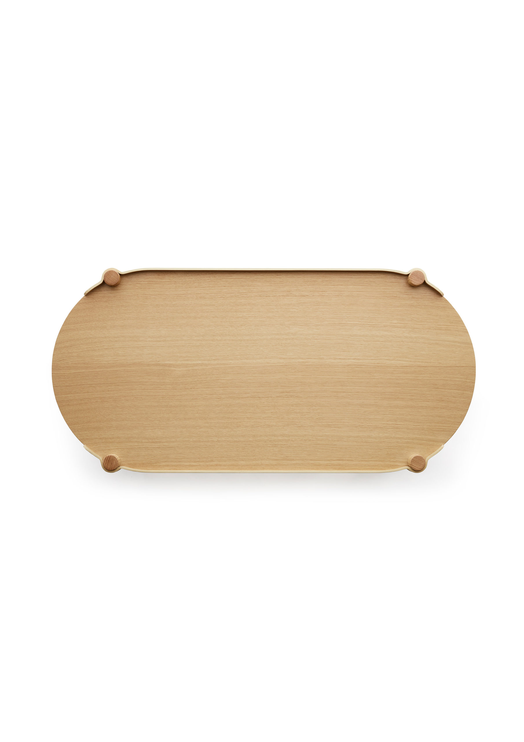 Овальний стіл Woody  колір світлого дуба від Cooee design