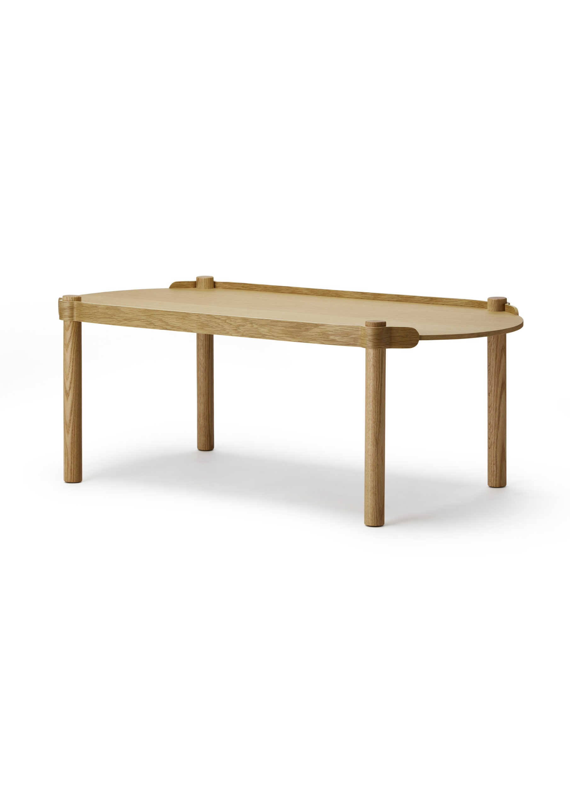 Овальний стіл Woody  колір світлого дуба від Cooee design