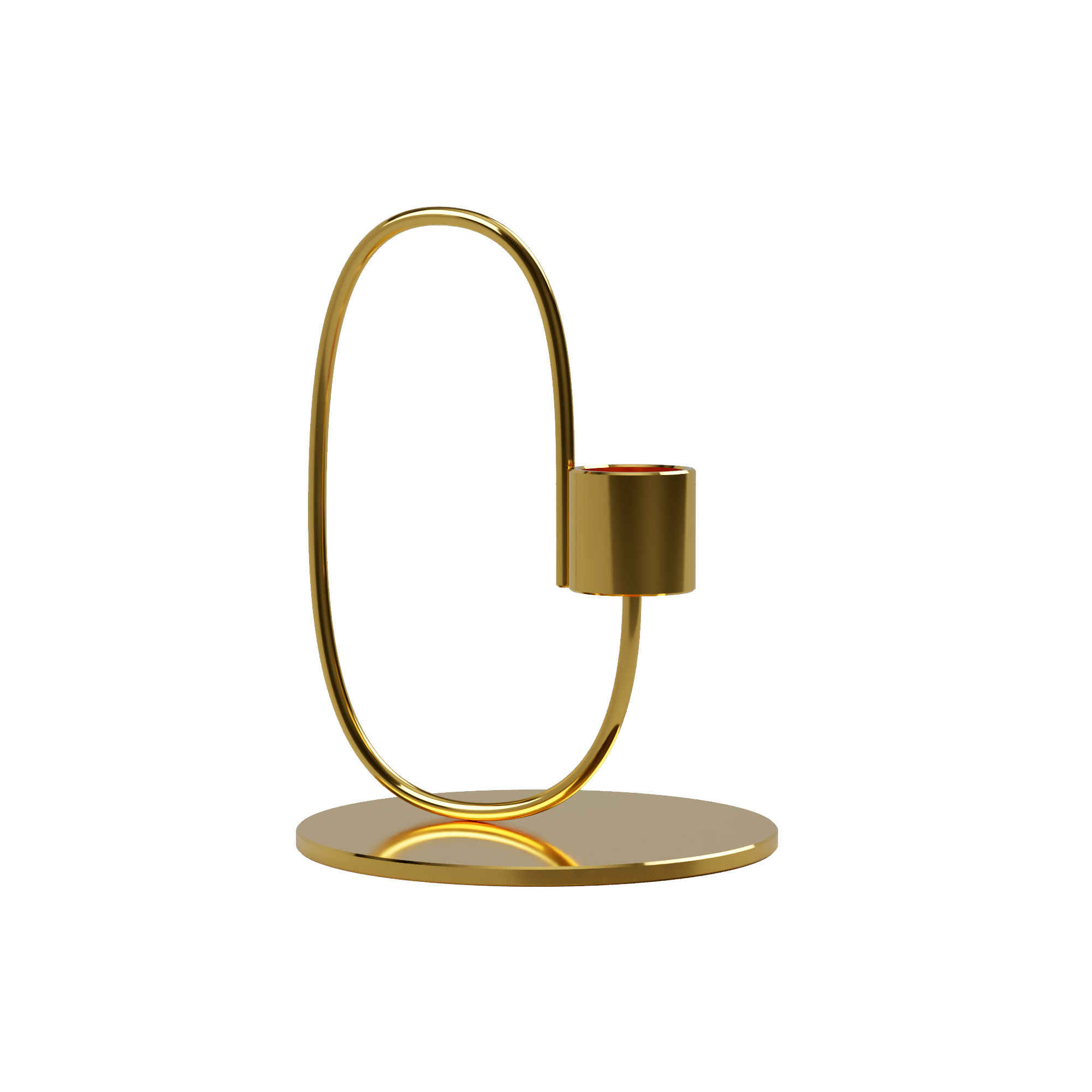 Латунний свічник Swoop  від Cooee Design