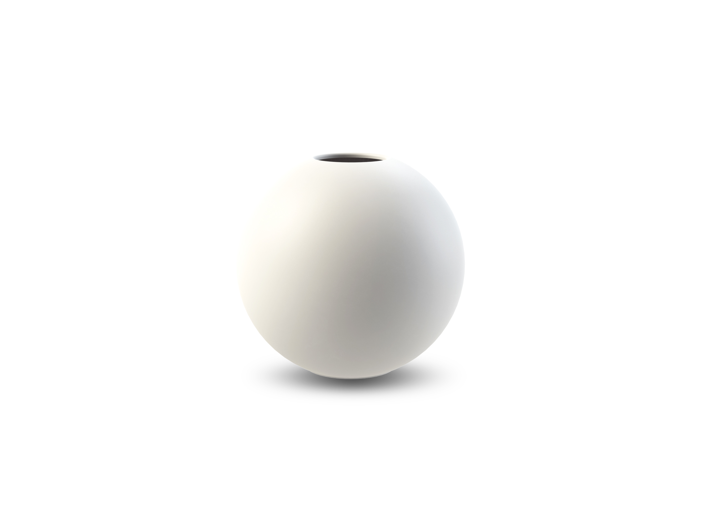 Ваза Ball білого кольору від Cooee Design