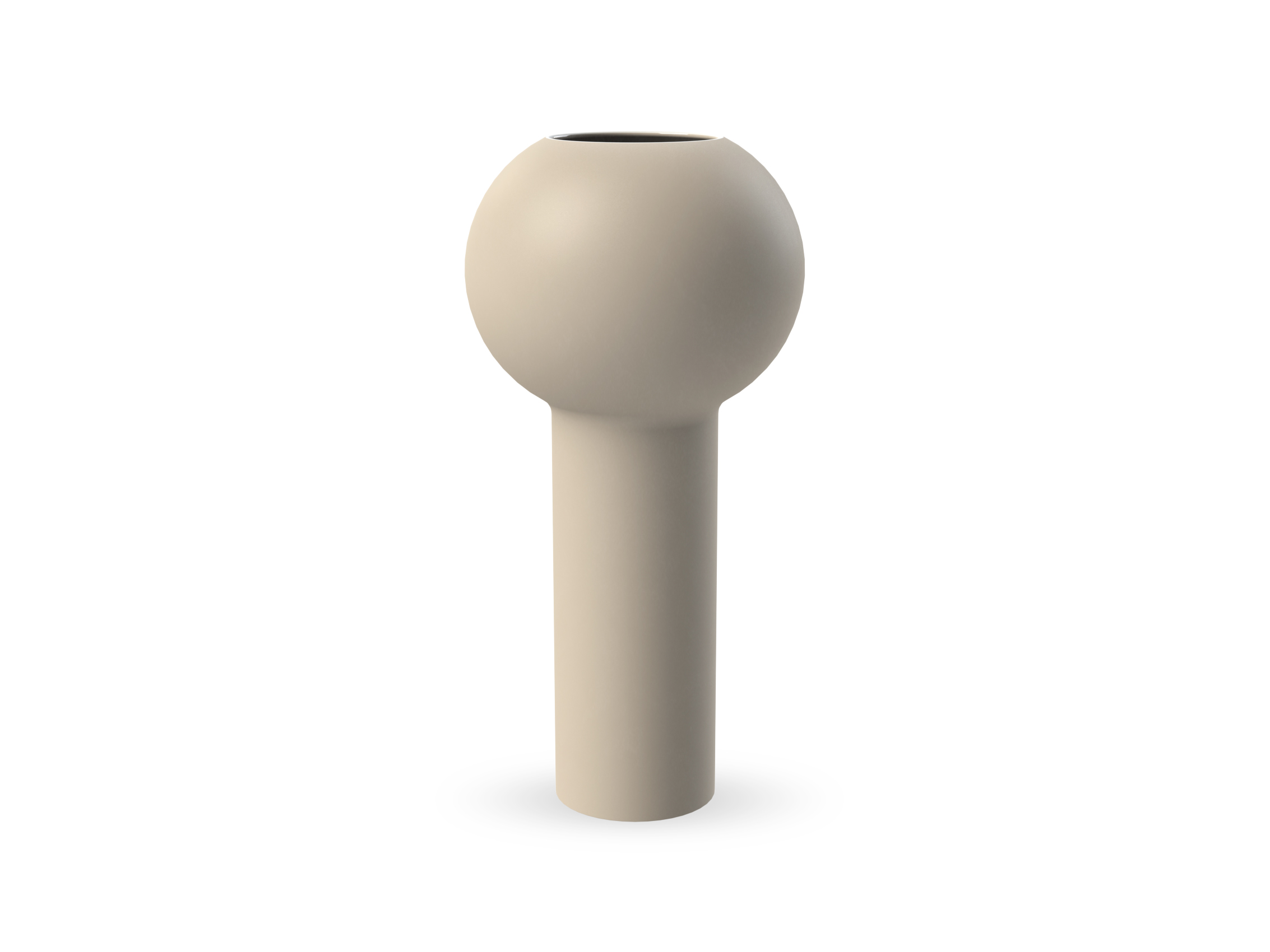 Керамічна ваза Pillar пісчаного кольору від Cooee Design