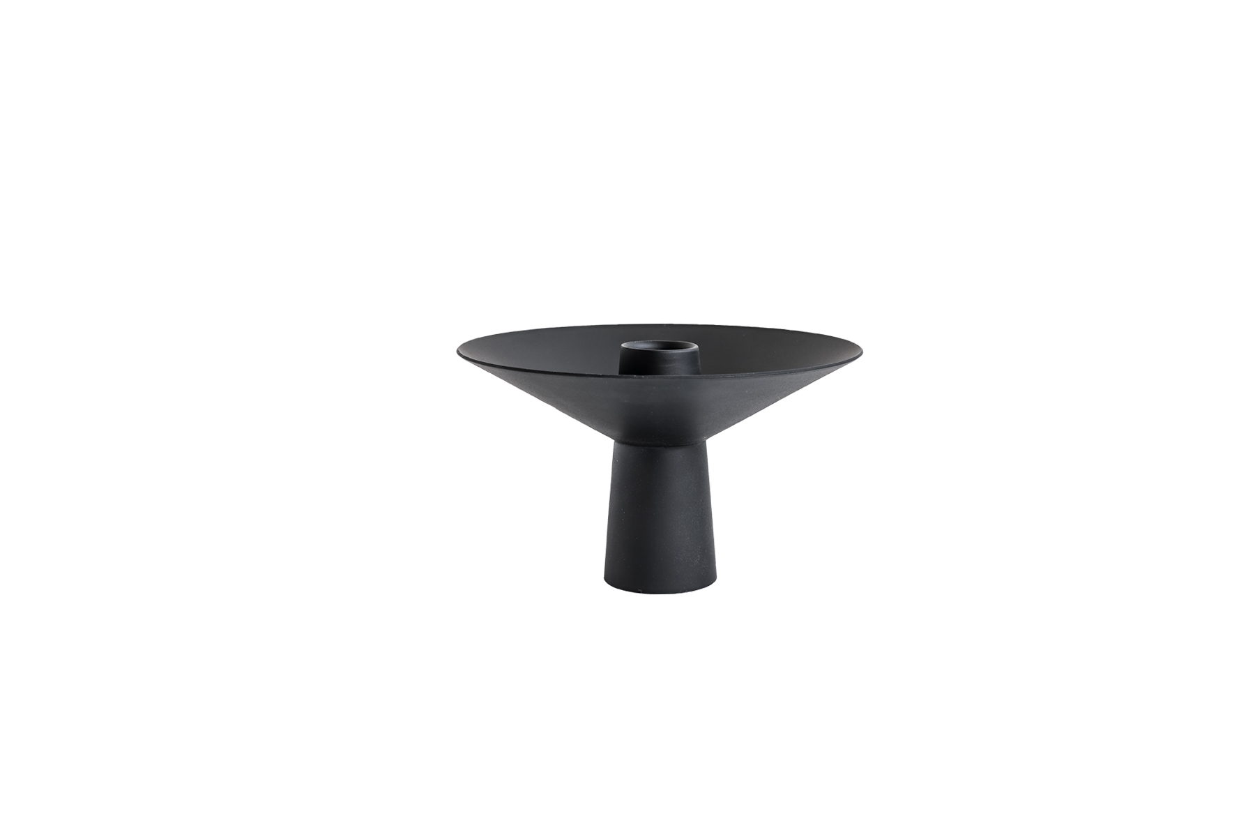 Свічник Uma Candle чорного кольору від Cooee Design