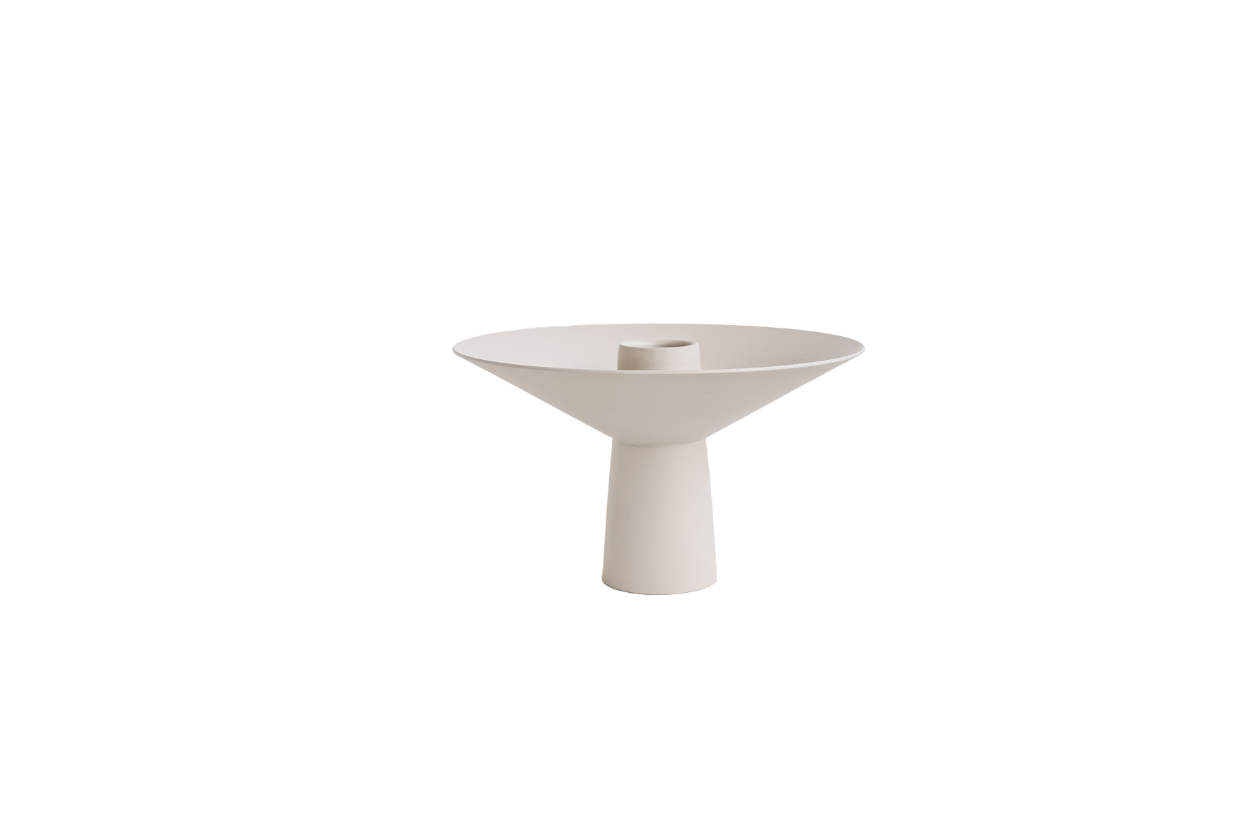 Свічник Uma Candle пісчаного кольору від Cooee Design