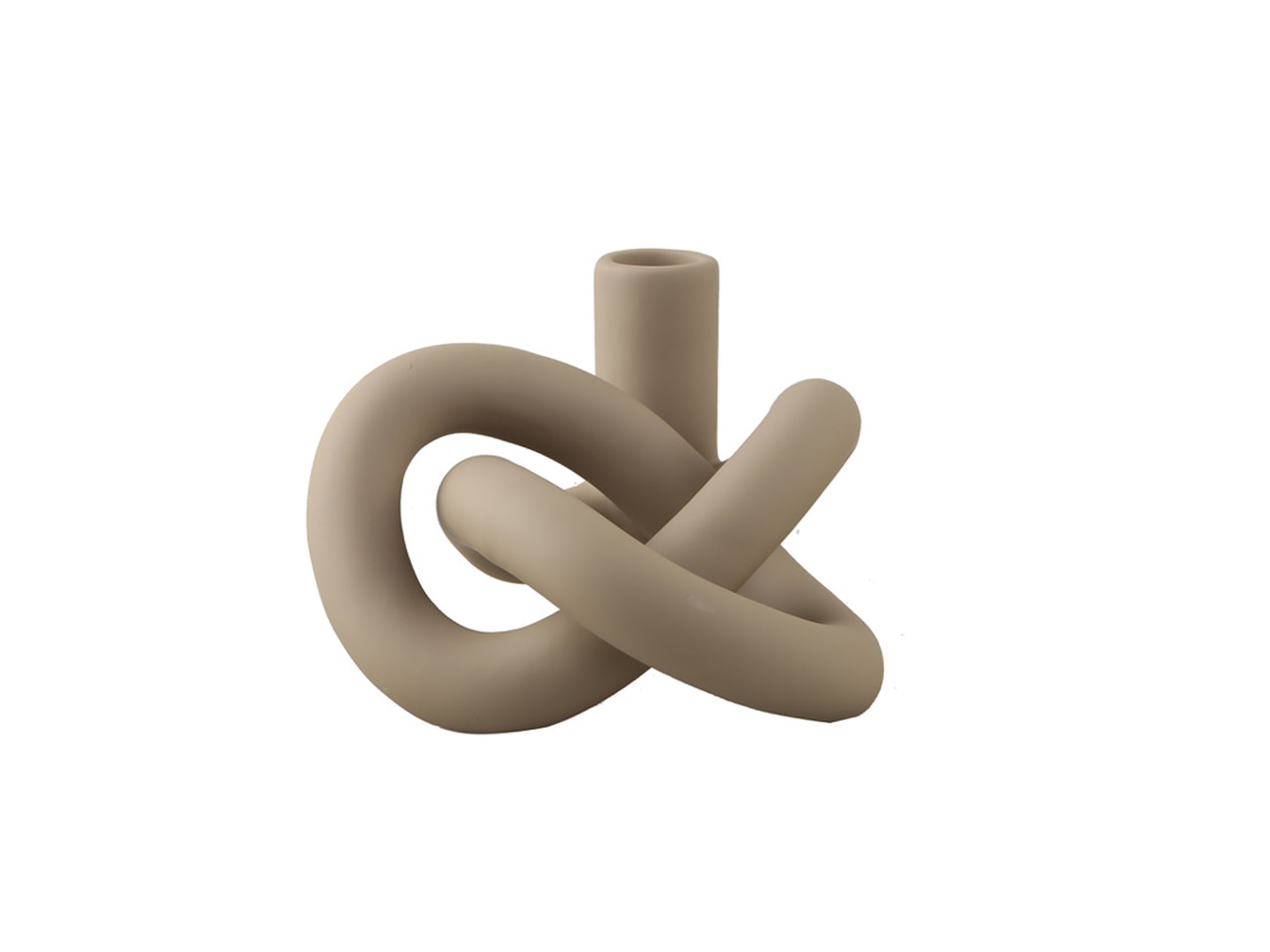 Свічник Lykke One пісчаного кольору від Cooee Design