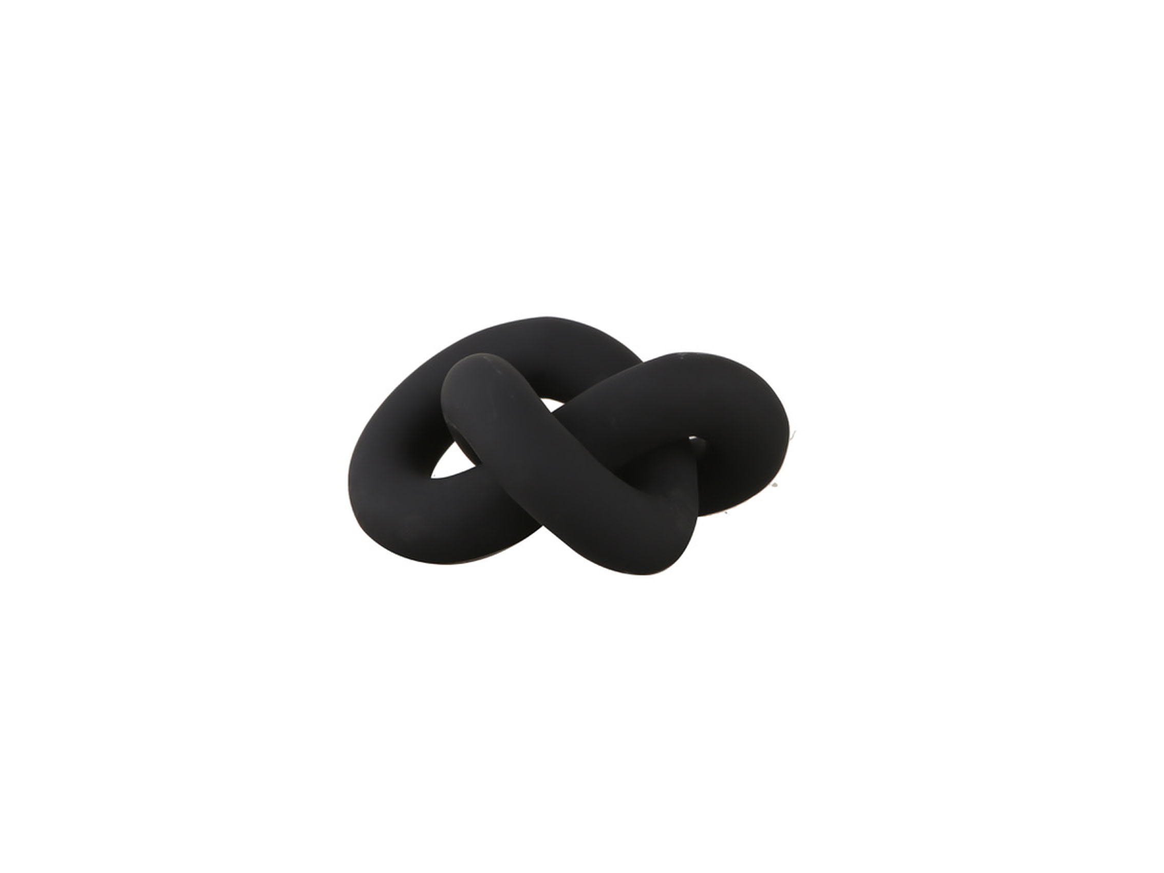 Декоративна прикраса Knot у чорному кольрі від Cooee Design