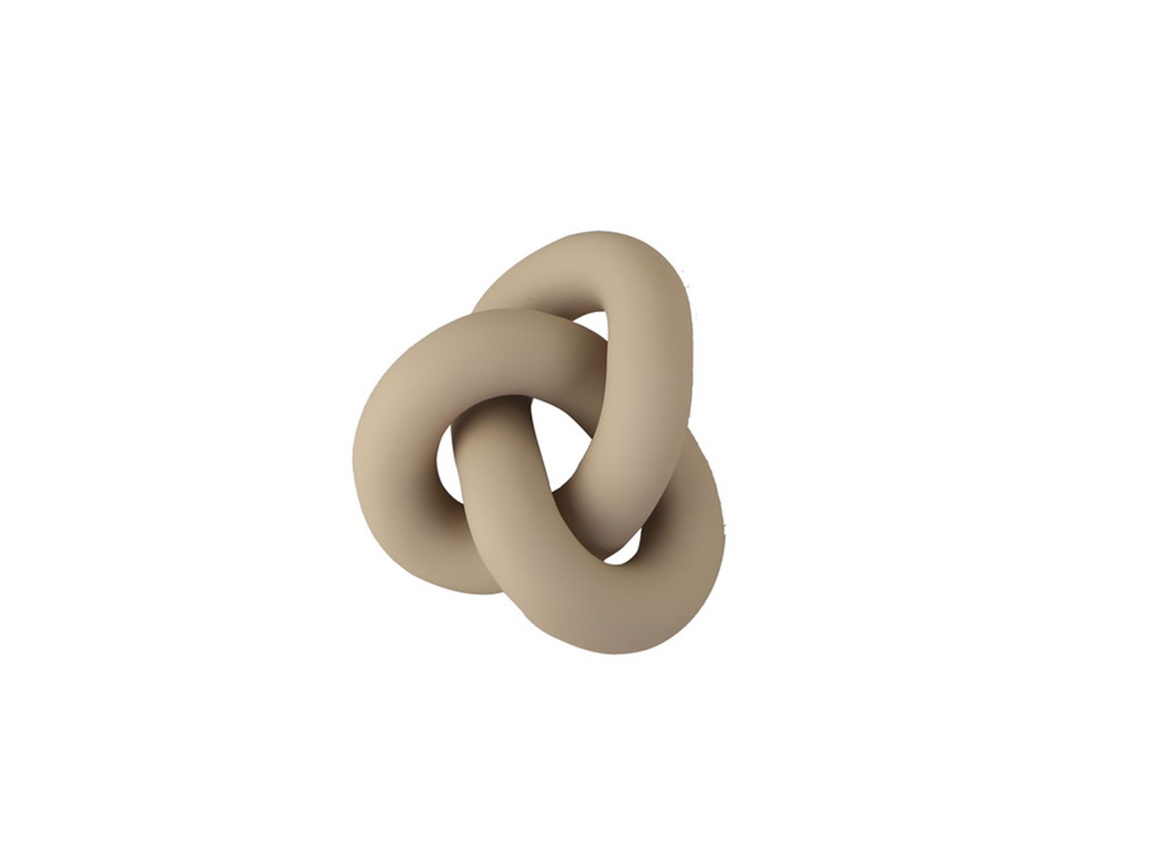 Декоративна прикраса Knot у пісчаному кольрі від Cooee Design