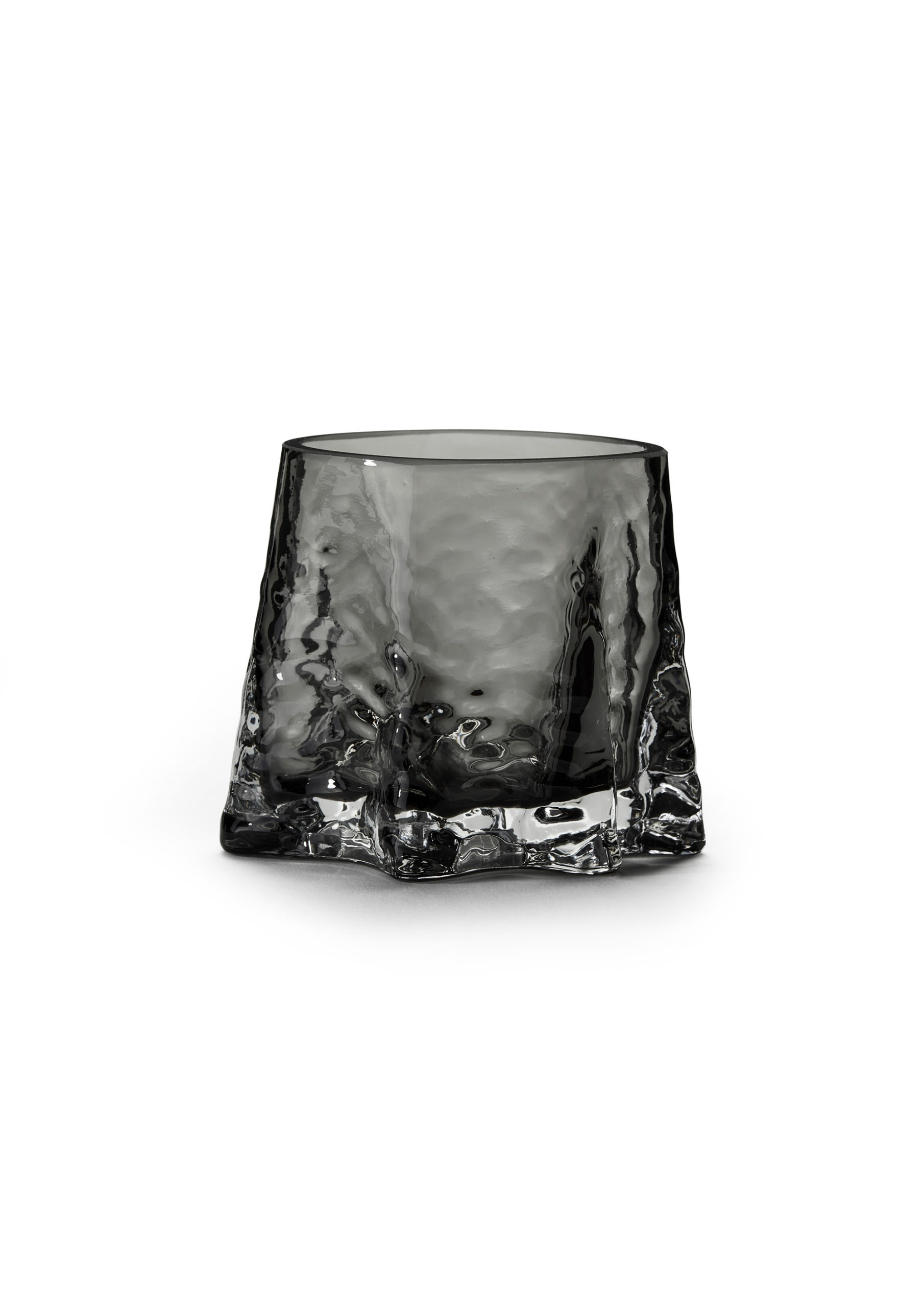 Свічник Gry димного кольору від Cooee Design 7,5 см
