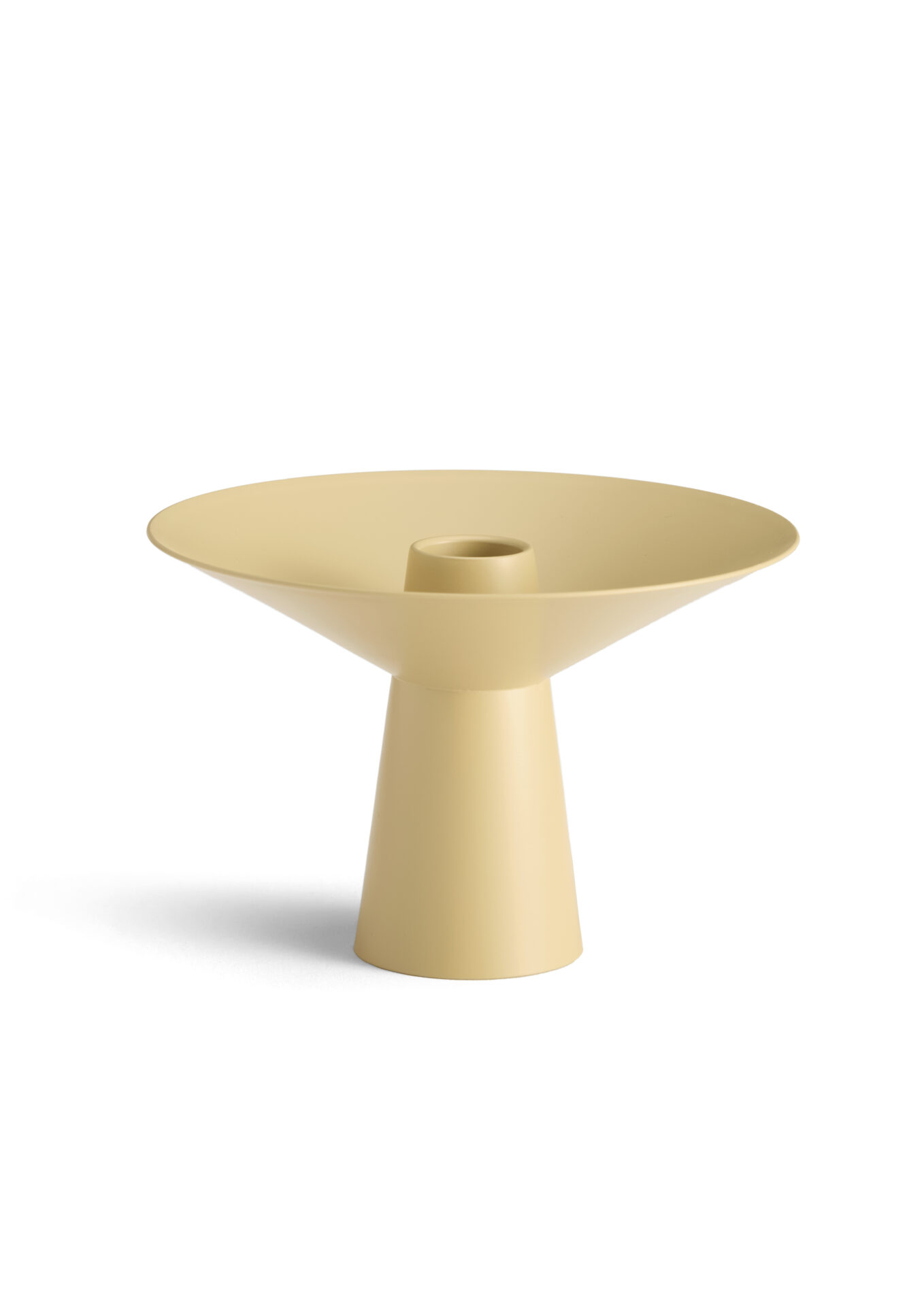 Свічник Uma Candle арахісового кольору від Cooee Design