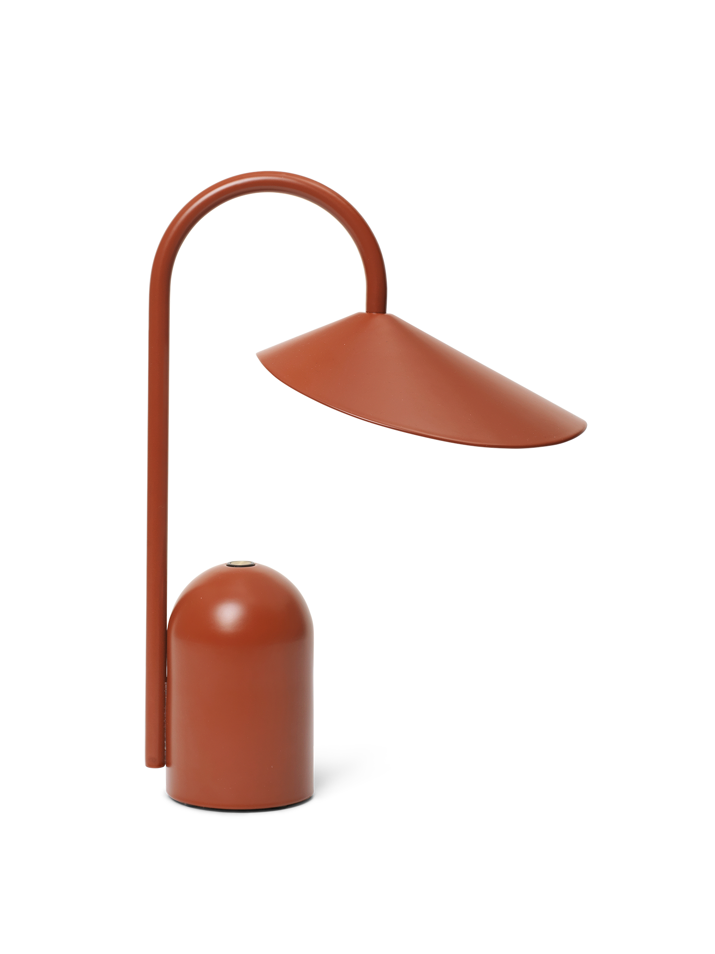 Портативна лампа Arum оксидно-червоного кольору від Ferm Living