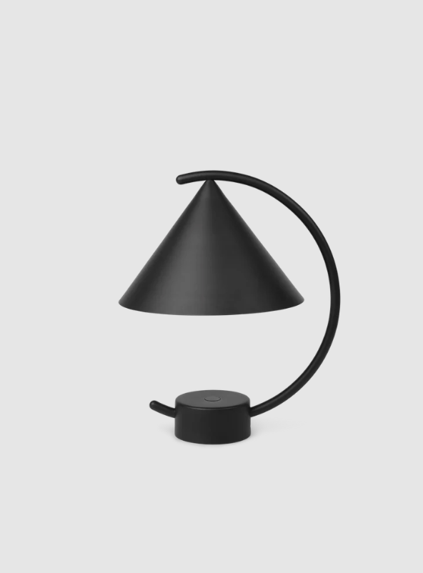 Портативна лампа Meridian чорного кольору від Ferm Living