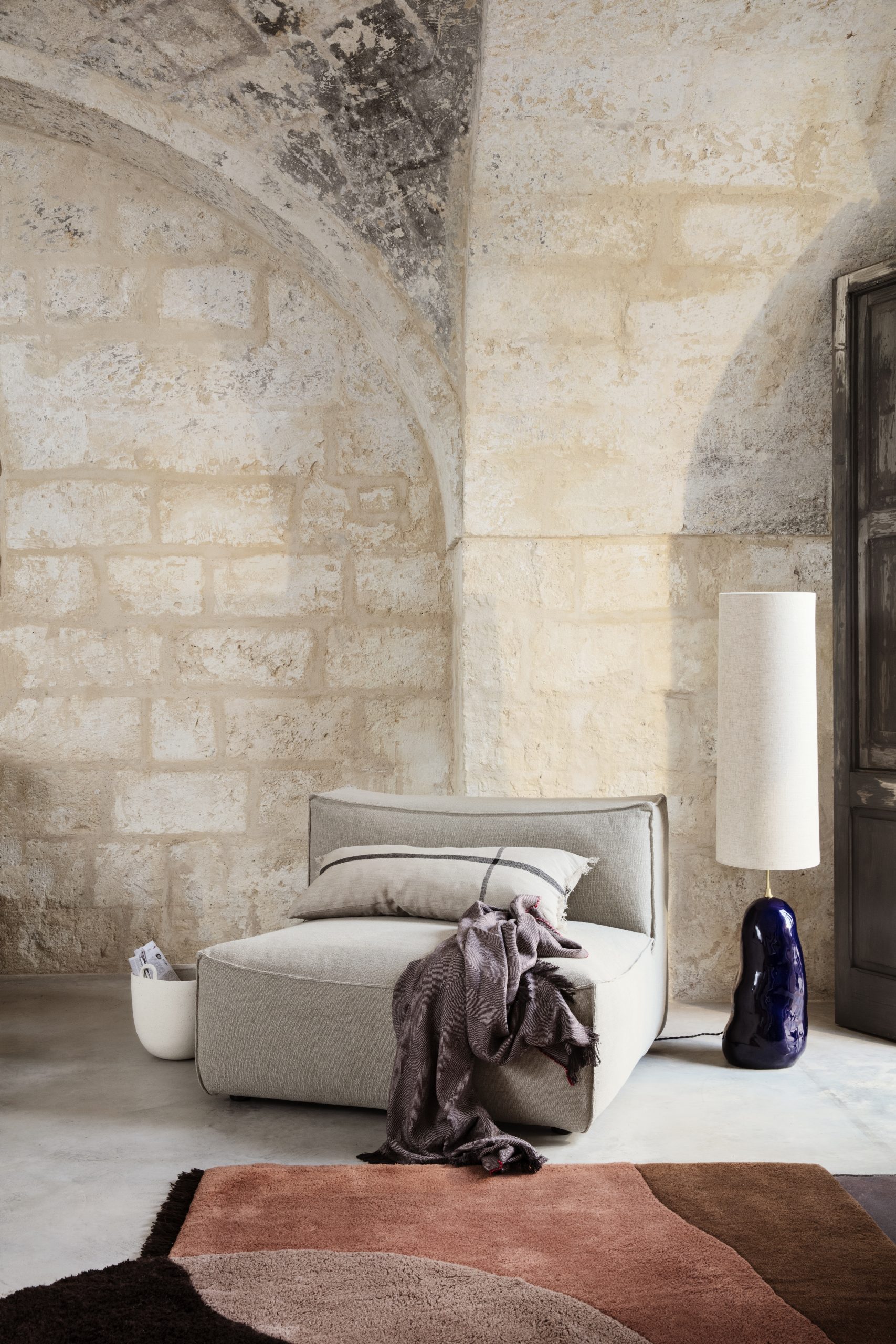 Килим View бежевого кольору від Ferm Living