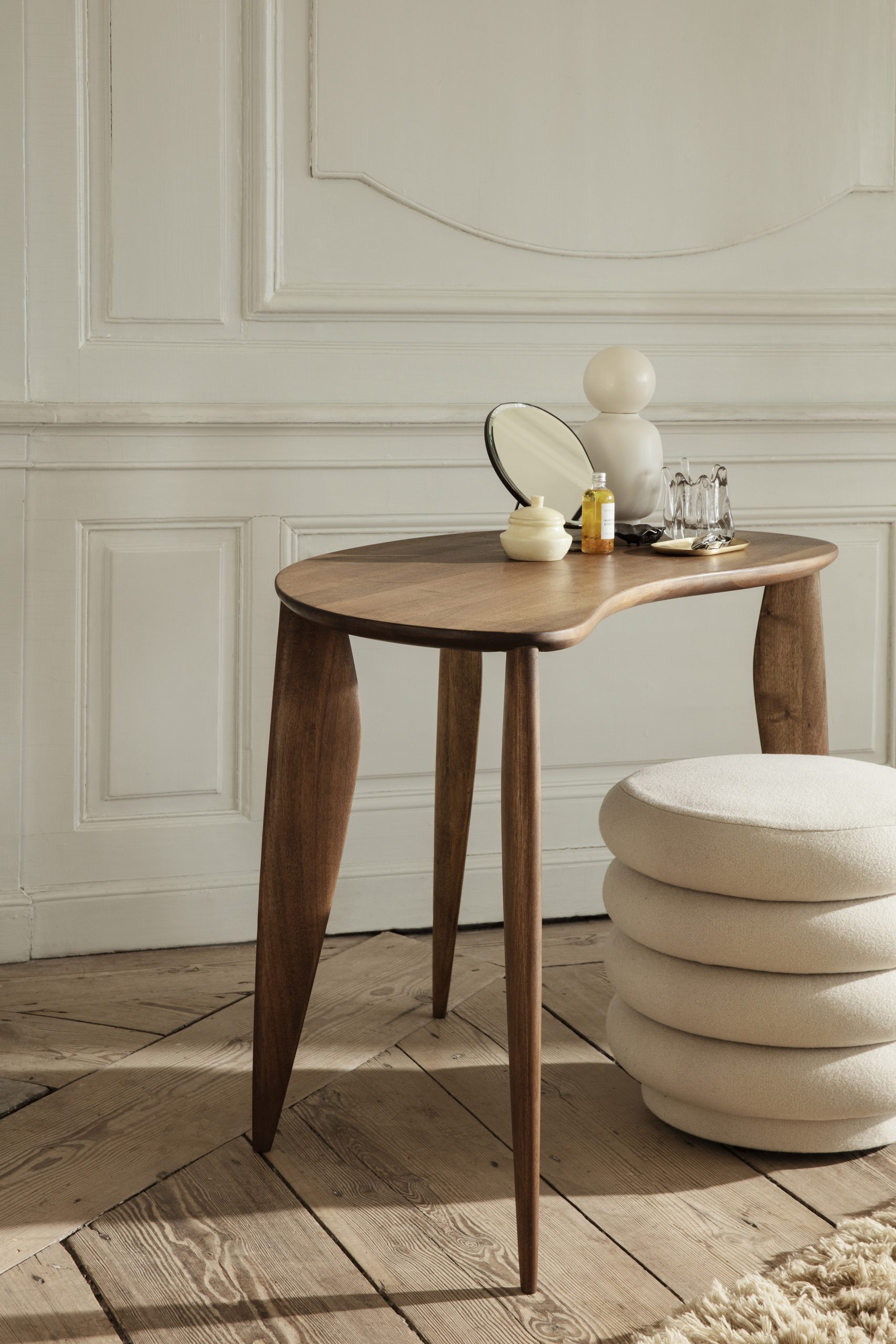 Дзеркало для столу Pond Table колір темний хром від Ferm Living