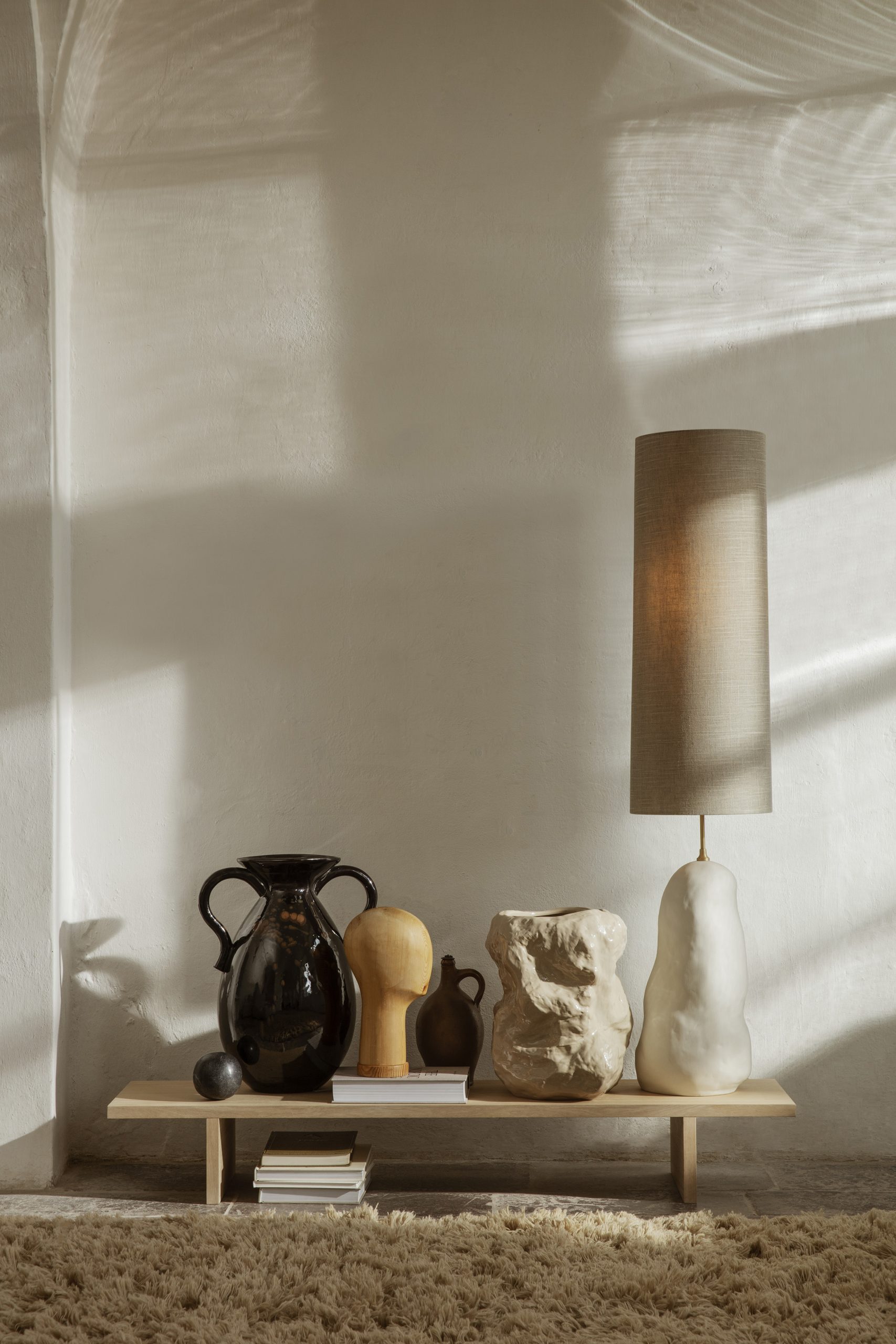 Килим Meadow пісчаного кольору від Ferm Living