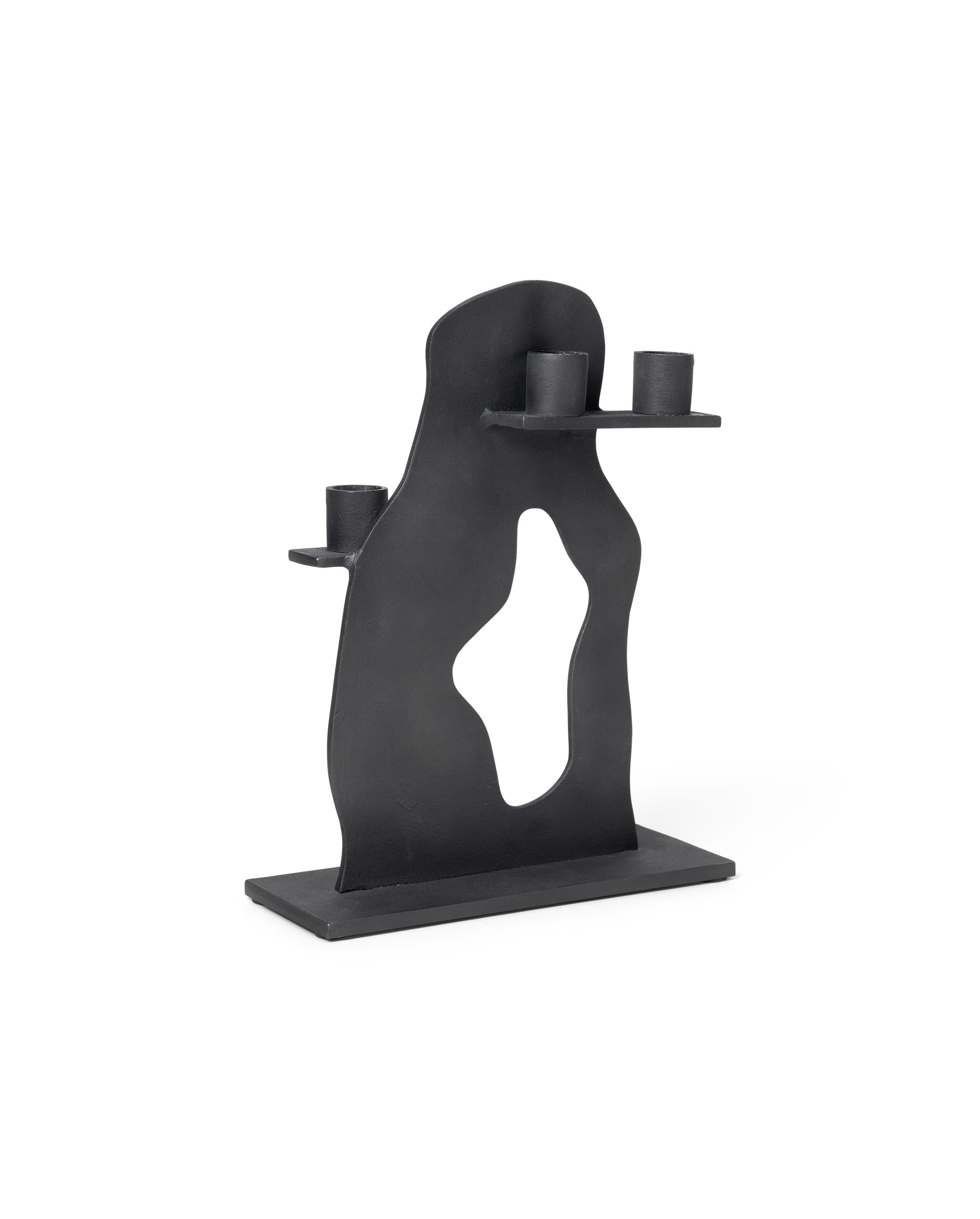 Свічник Erode чорного кольору від  Ferm Living