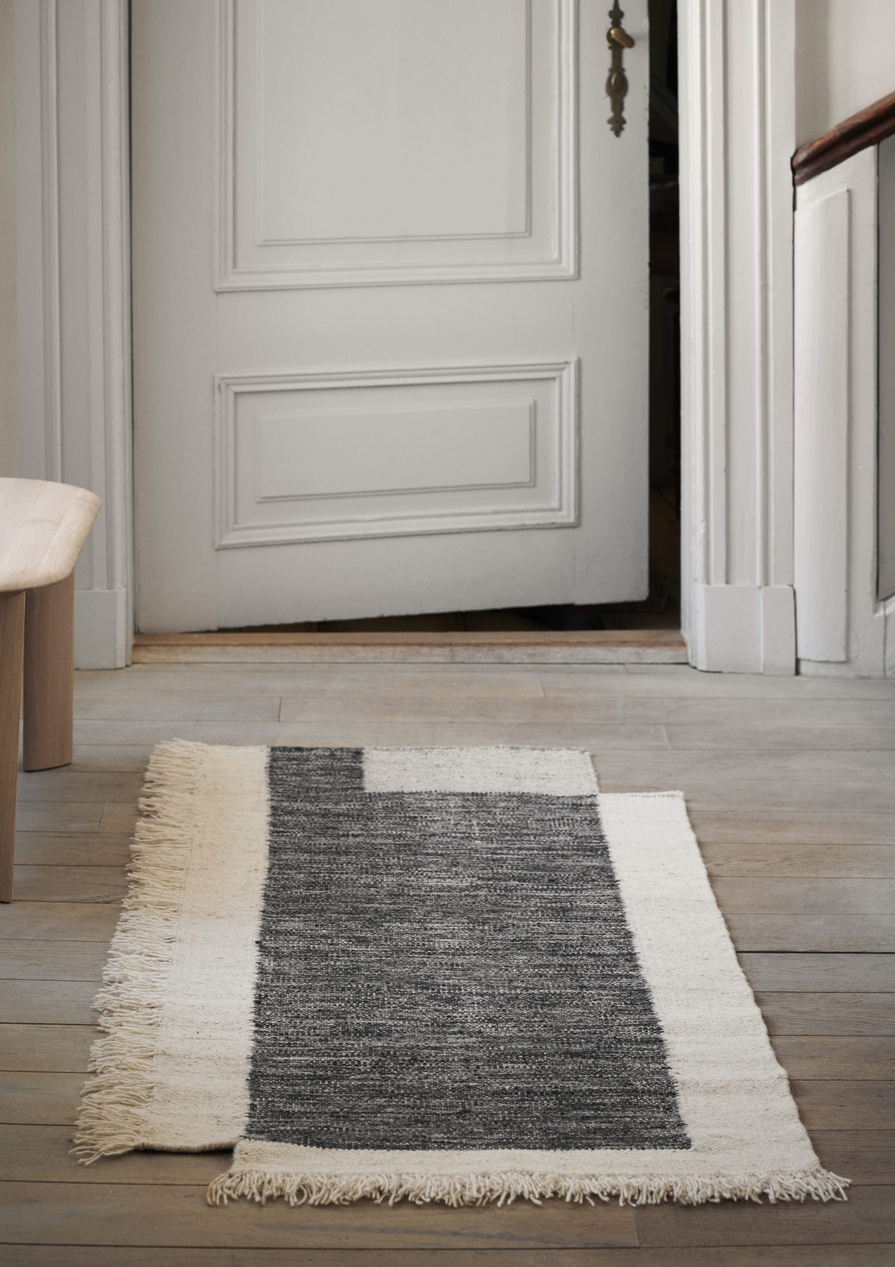 Килим Counter колір бежевий/чорний від Ferm Living