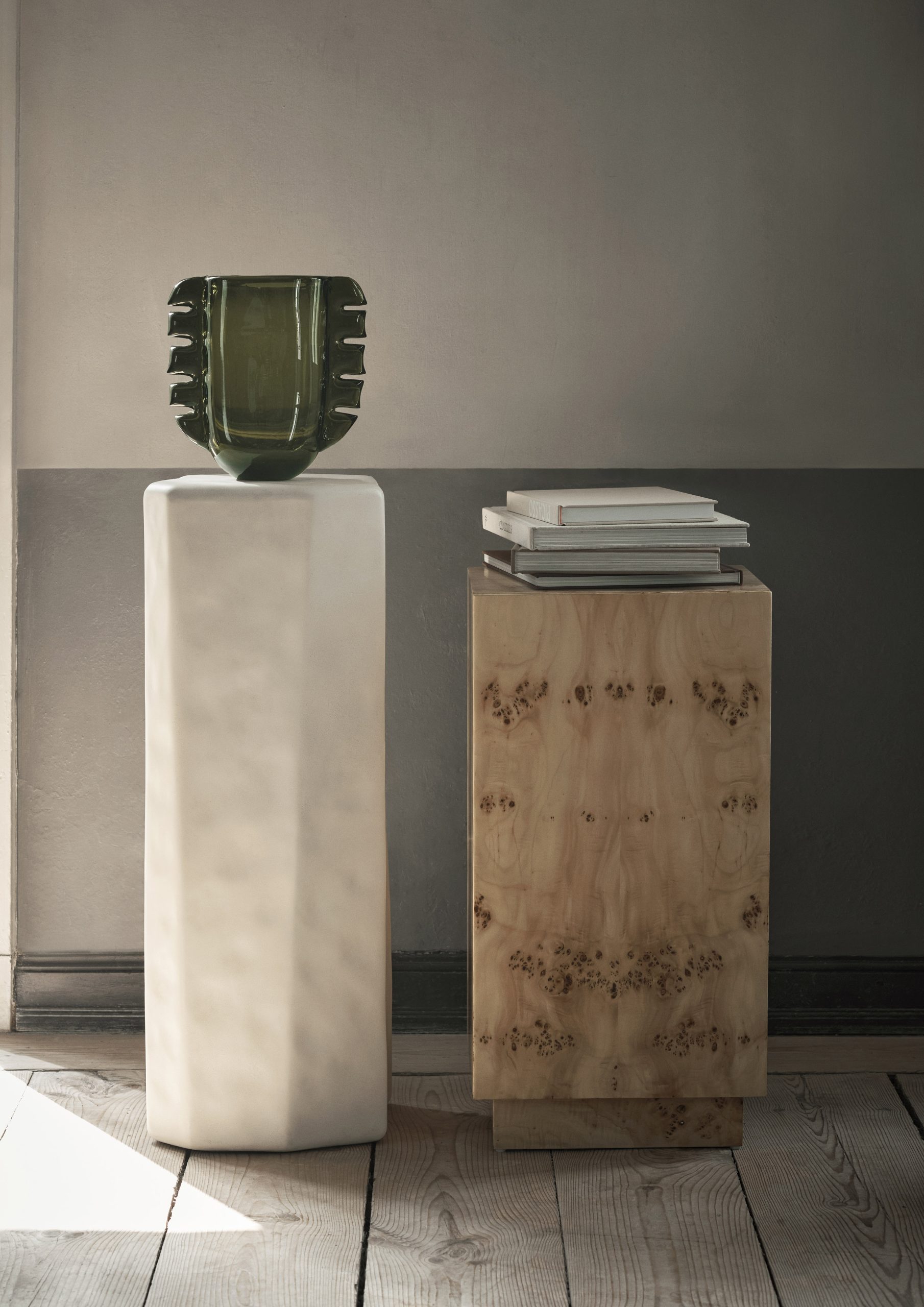Ваза Alas кольору зеленого моху від Ferm Living