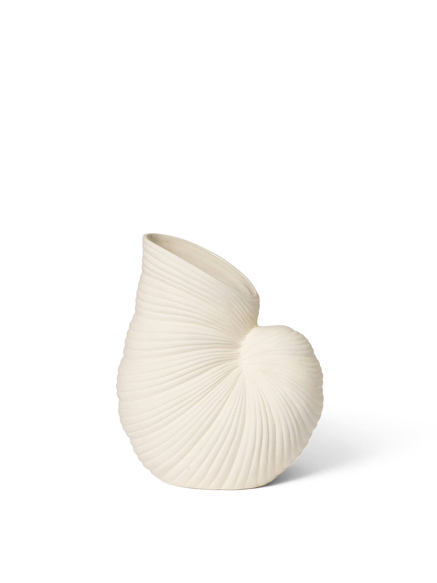 Ваза Shell білого кольору від Ferm Living