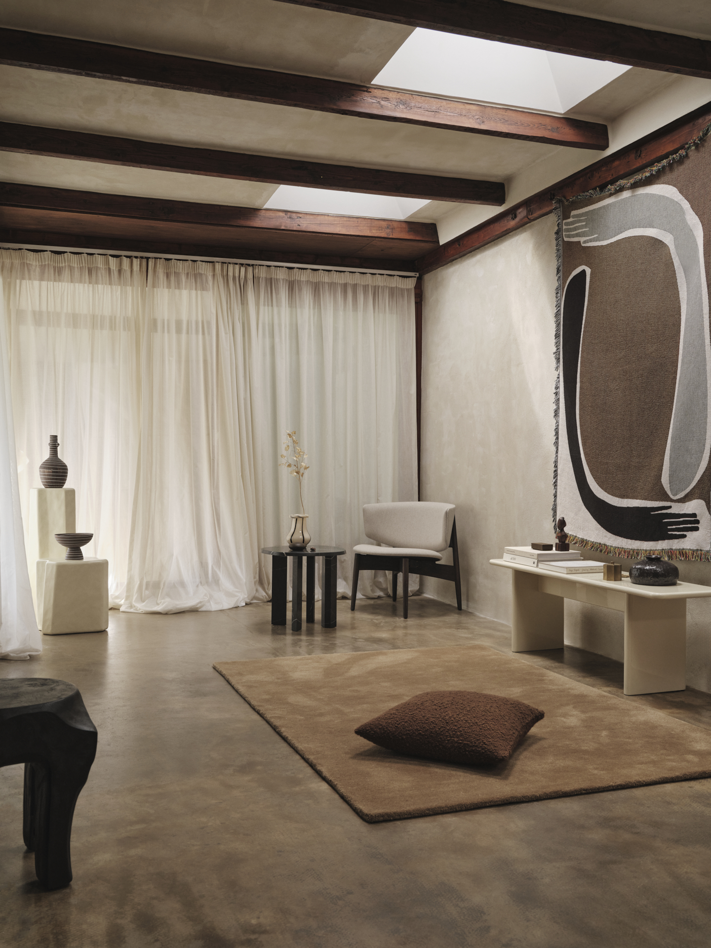 Килим Stille кольору ірис від Ferm Living