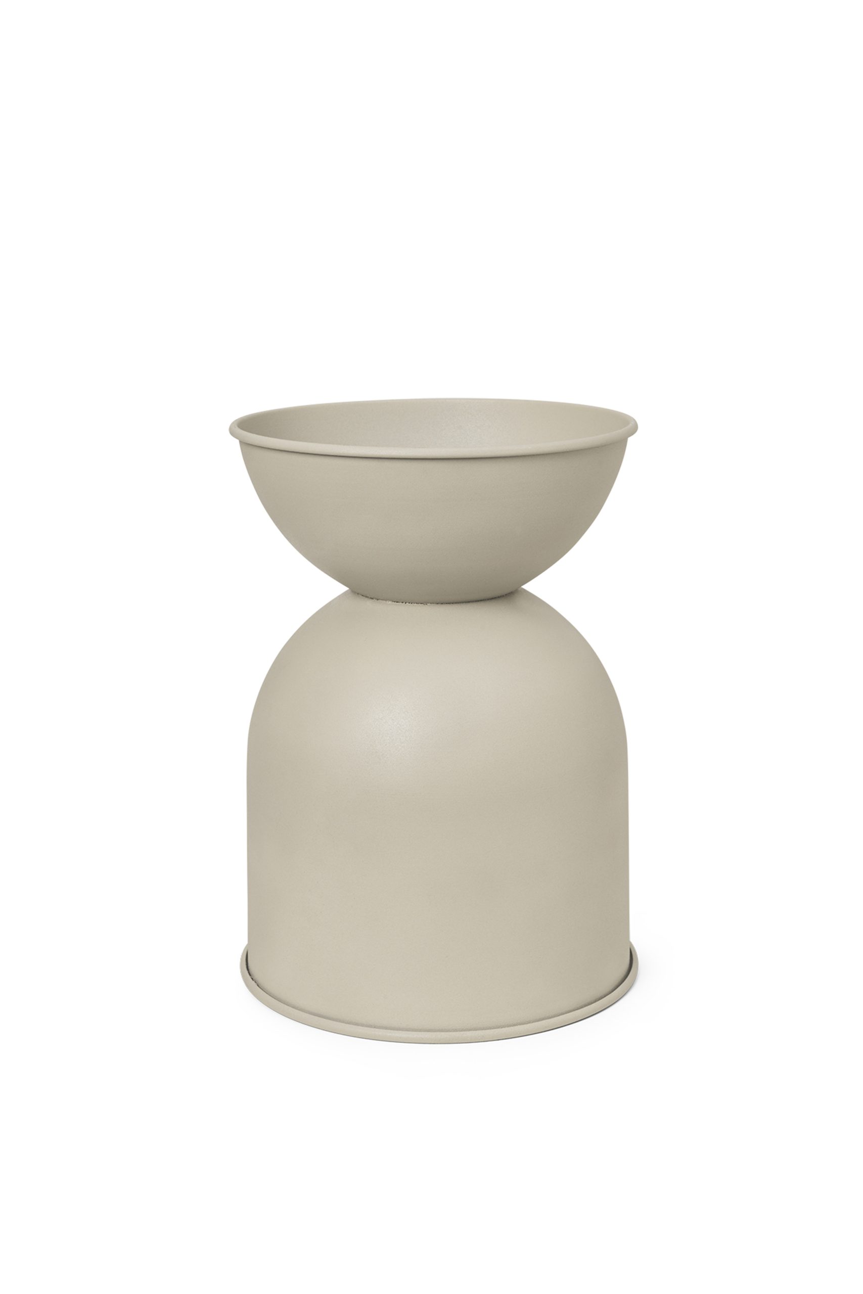 Горщик  для рослин Hourglass кольору кашемір від Ferm Living