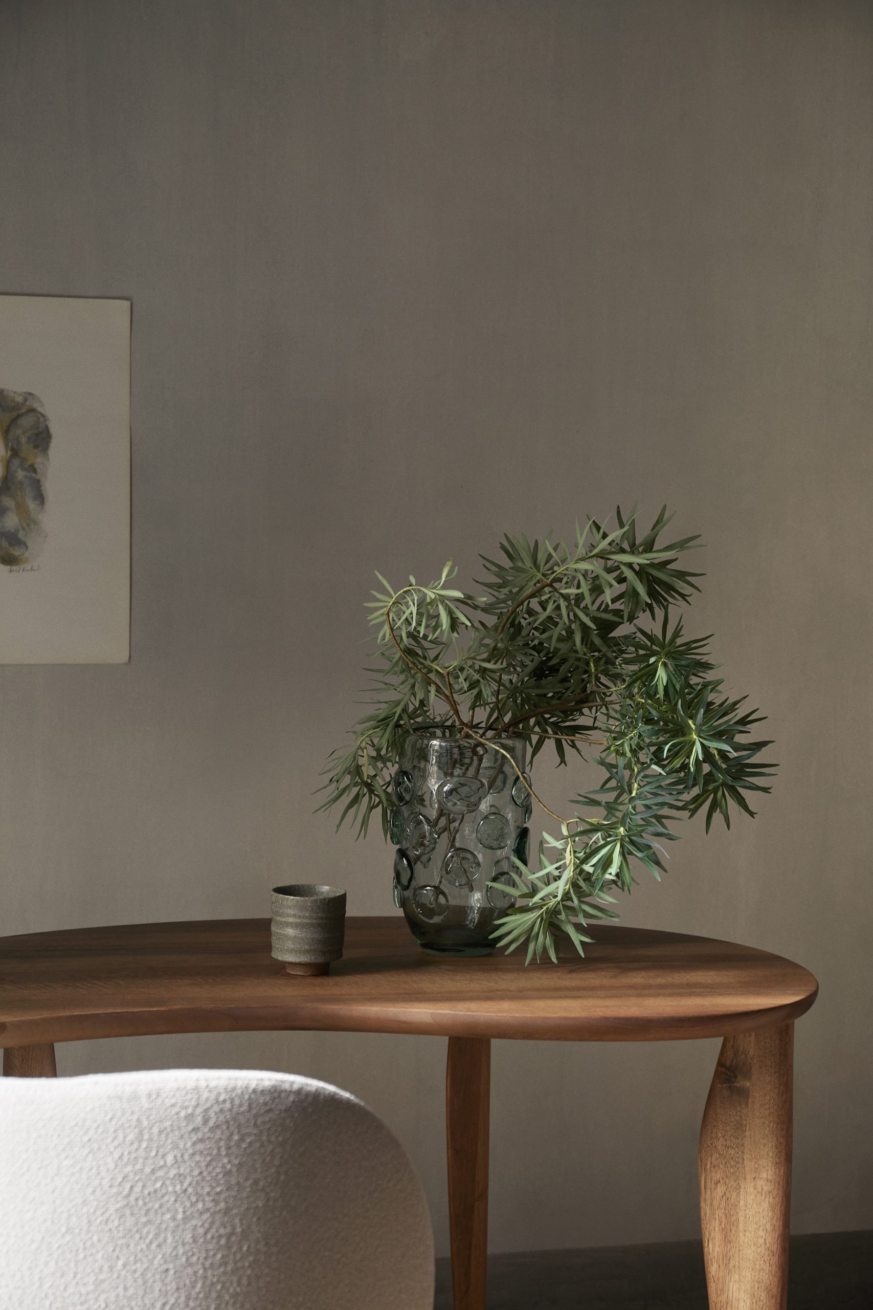 Ваза Lump світло-зеленого кольору від Ferm Living