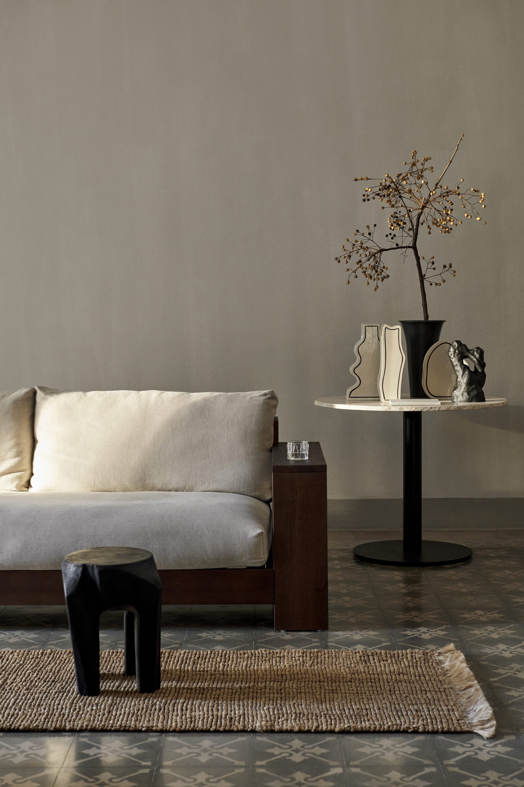 Ваза Paste білого кольору від Ferm Living