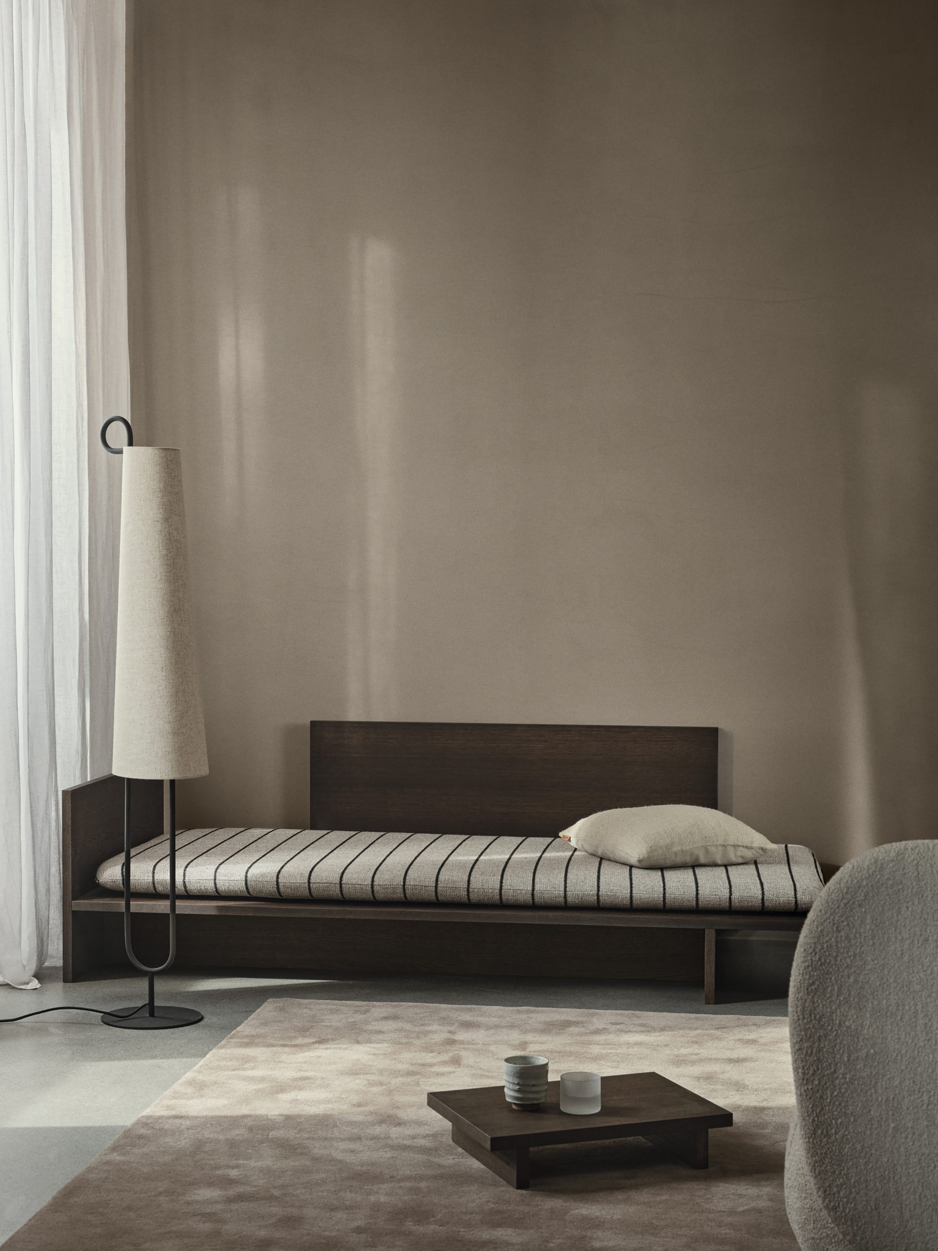 Килим Stille брудно-білого кольору від Ferm Living