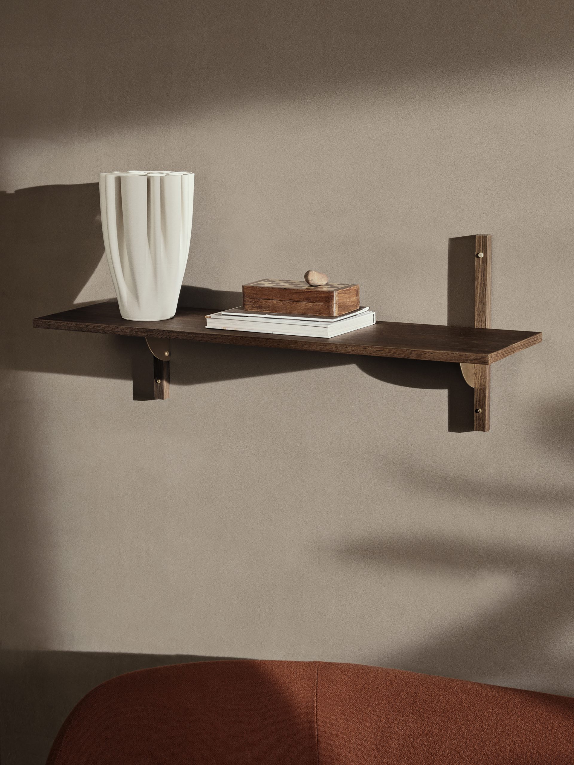 Ваза Dedali Large білого кольору від Ferm Living