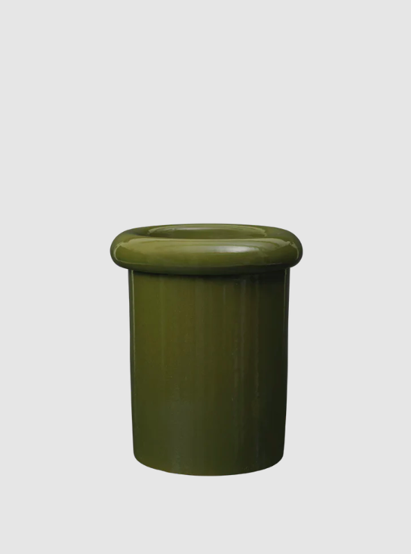 Горщик для рослин Rollo кольору зеленого моху від Ferm Living