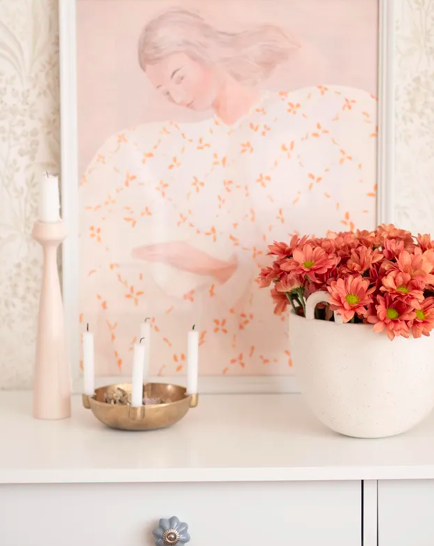 Горщик  для рослин Speckle білого кольору від Ferm Living