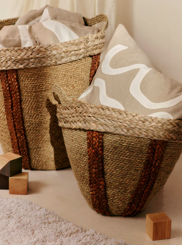 Плетені кошики для зберігання Mar Woven від Ferm Living набір з двох штук