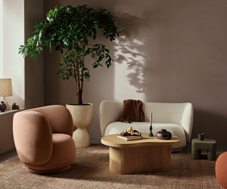 Cвічник Gale чорного кольору від  Ferm Living