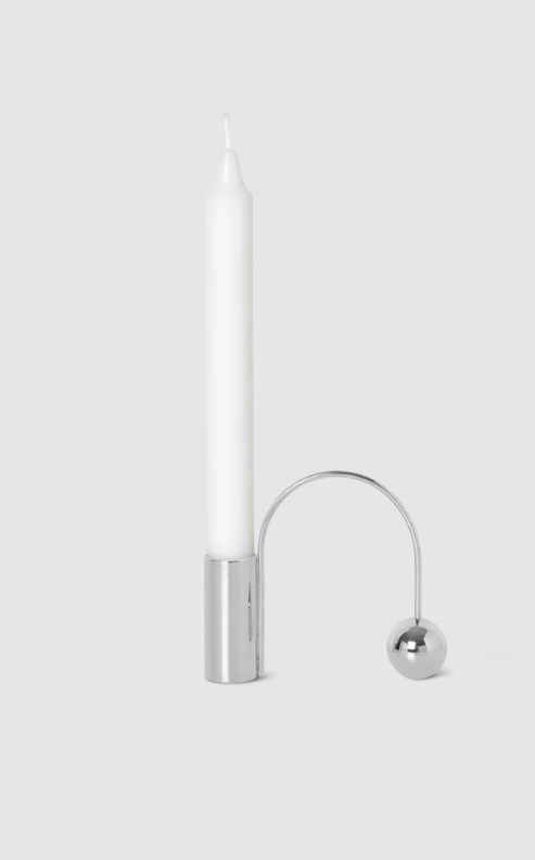 Хромований свічник Balance від  Ferm Living