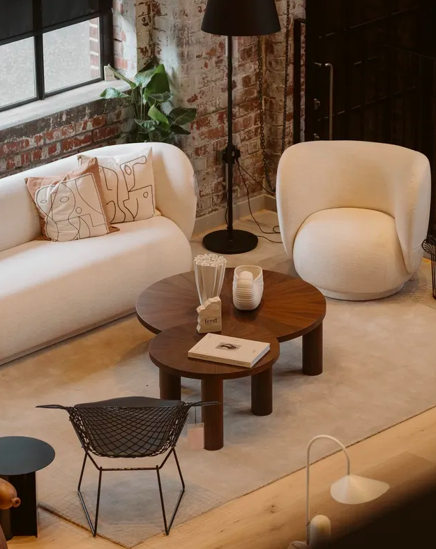 Ваза Dedali Large білого кольору від Ferm Living