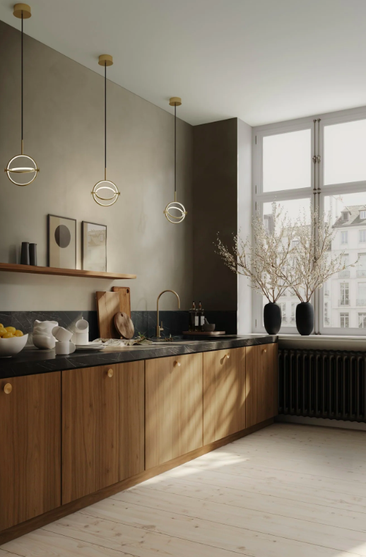 Ваза Sunao Slim чорного кольору  від 101 Copenhagen