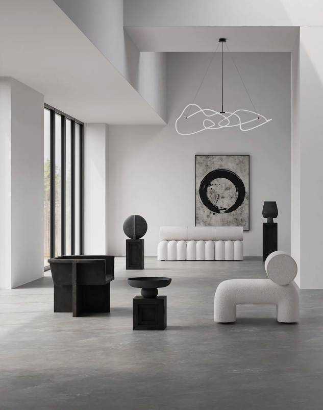 Ваза Sphere Square чорного кольору від 101 Copenhagen