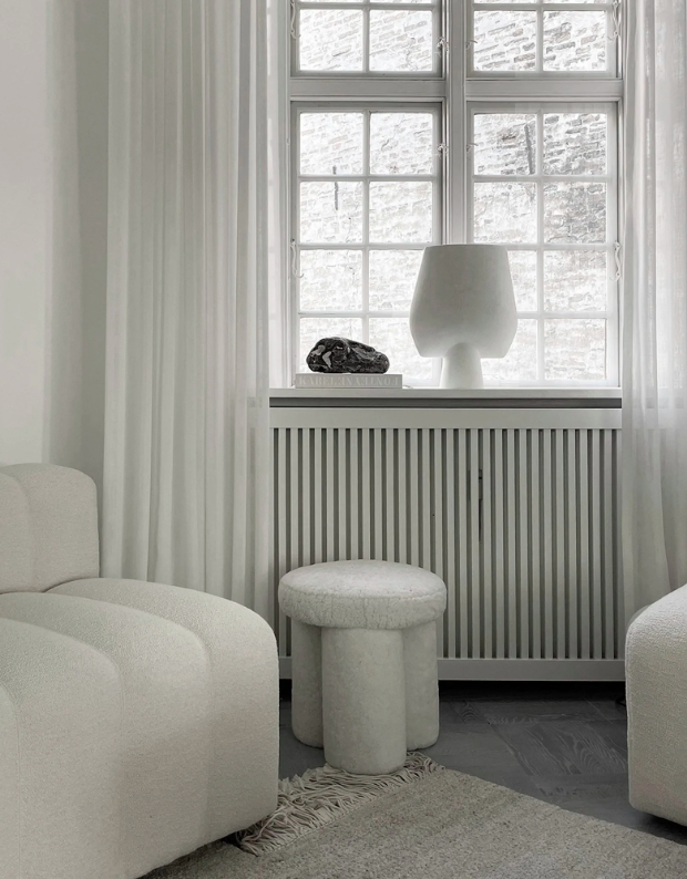 Ваза Sphere Square білого кольору від 101 Copenhagen