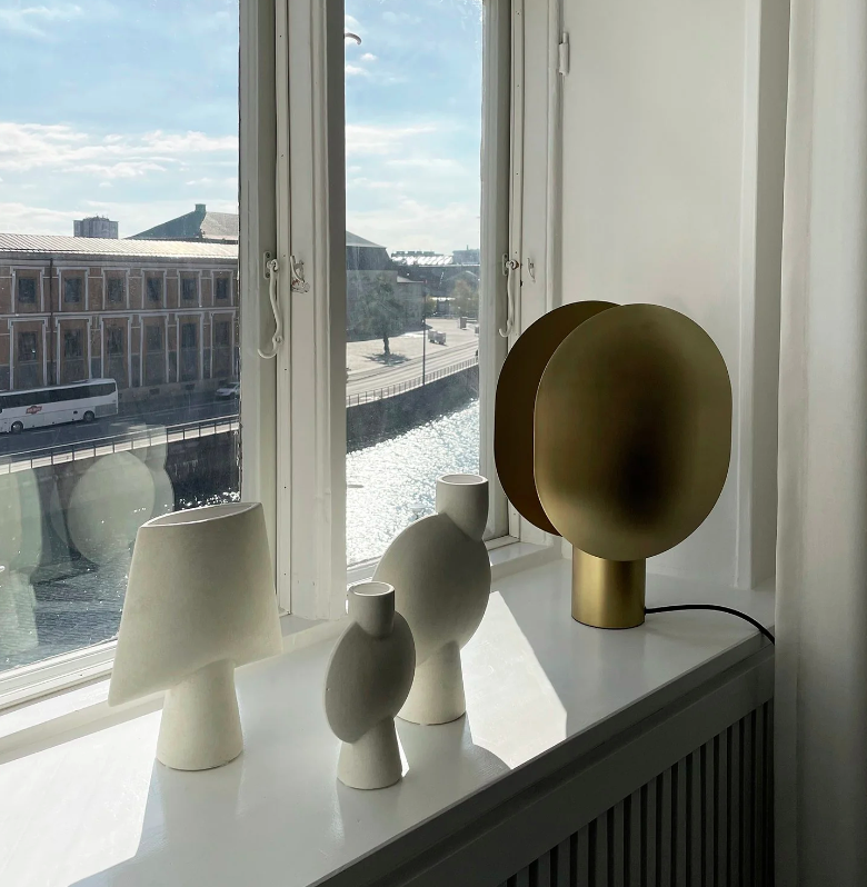 Ваза Sphere Square білого кольору від 101 Copenhagen