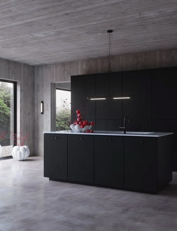 Декоративна миска Bloom білого кольору від 101 Copenhagen
