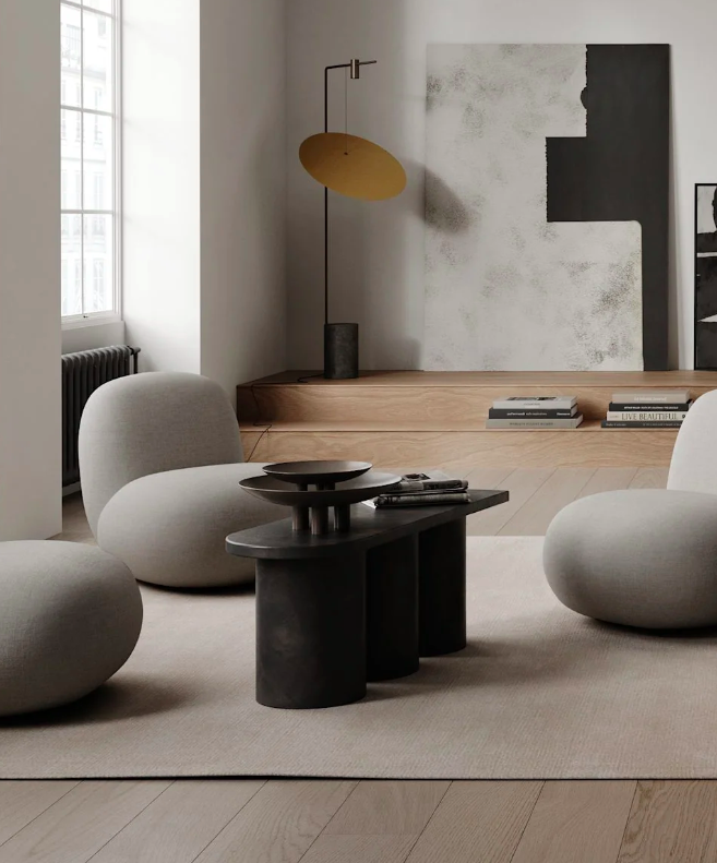 Декоративна миска Duck кольору кави від 101 Copenhagen