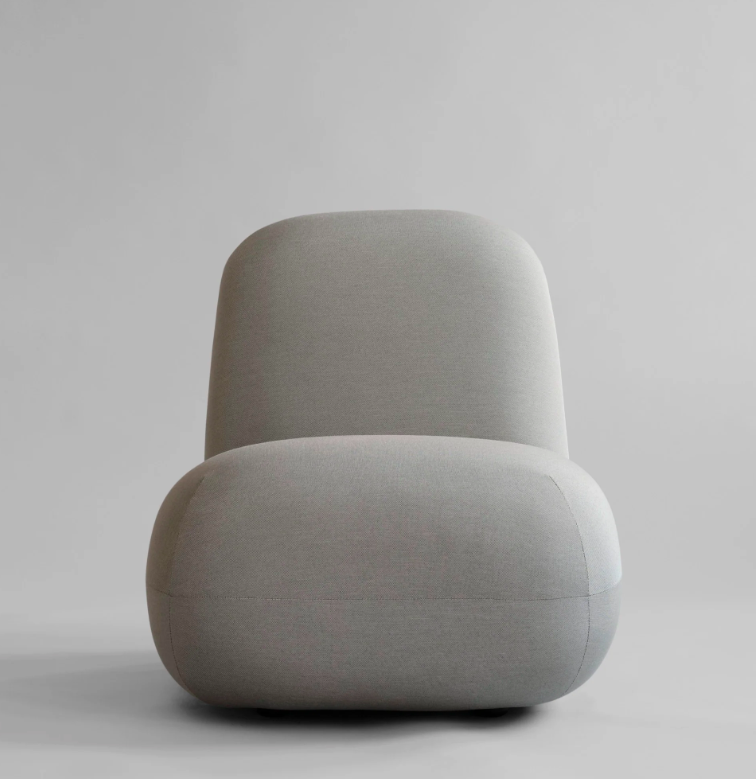 Крісло Toe Flat Lounge колір тауп від 101 Copenhagen