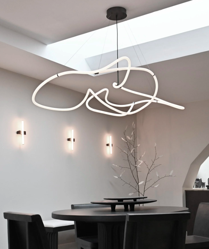 Люстра Ghost Neon бронзового кольору від 101 Copenhagen