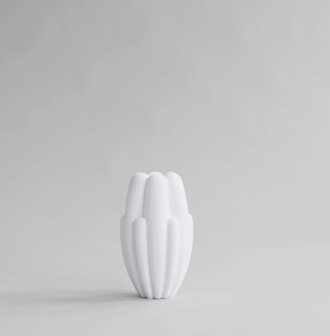 Ваза Bloom Slim білого кольору від 101 Copenhagen
