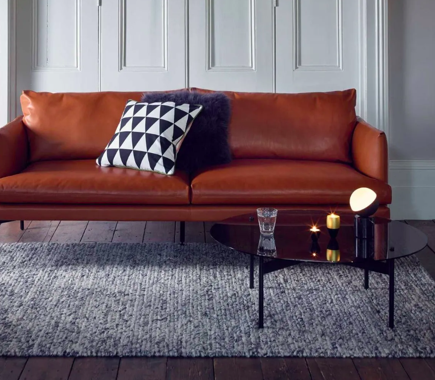 Килим Cordoba сірого кольору від Linie Design