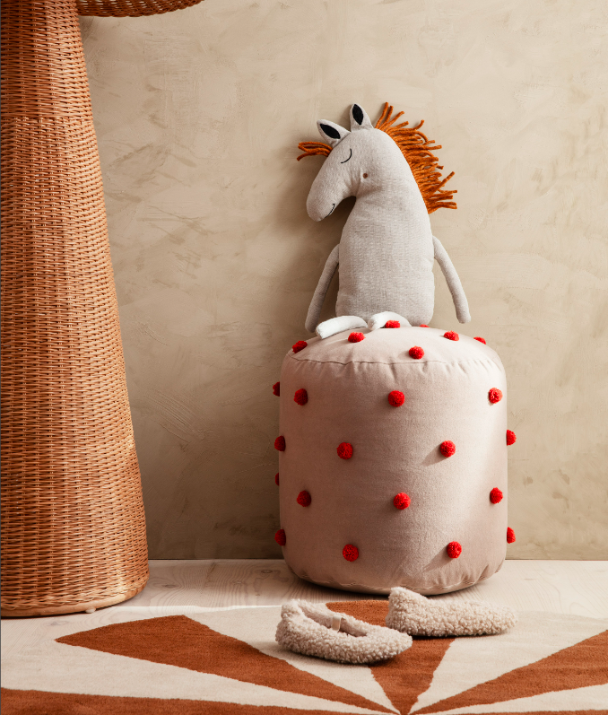 Круглий дитячий килим Arch від Ferm Living