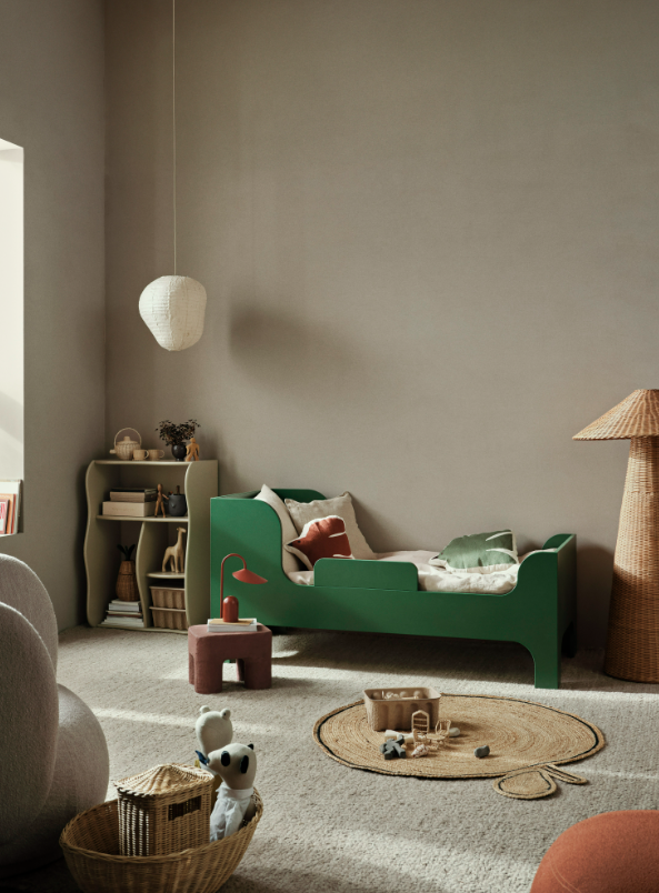 Круглий дитячий килим Apple від Ferm Living