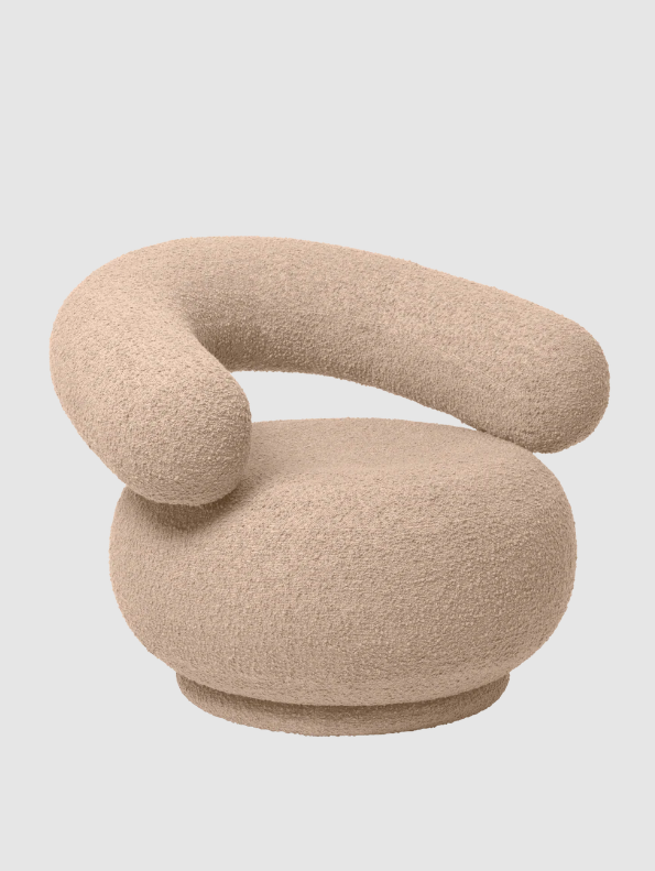 Крісло Orbo бежевого кольору від Ferm Living