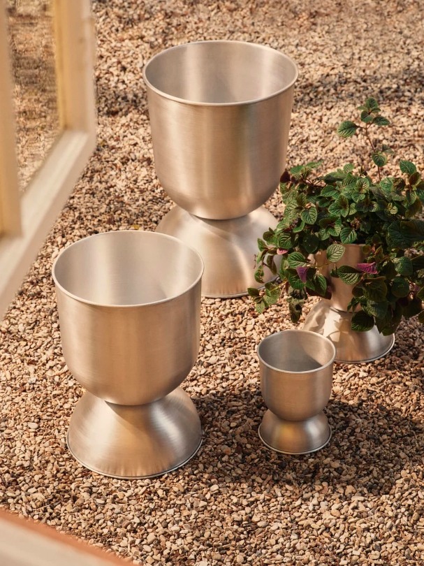 Алюмінієвий горщик для рослин Hourglass від Ferm Living